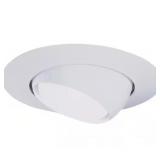6 in.Ceiling Light Trim with Adjustable Eyeball