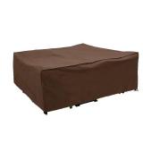 Brown Polyester Patio Furniture Cover For Coverall