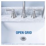 Brushed Nickel Bathroom Decorative sink drain