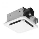 Utilitech 1.5-Sone 70-CFM White Bathroom Fan