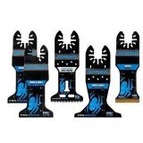 Spyder 5 -Pack Bi-metal Oscillating Tool Blade