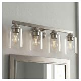 24.5-in 4 Light Transitional Bathroom Vanity light