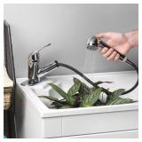 1handle Deck-mount Utility Faucet/Pulldown Sprayer