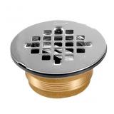 2-in Shower Drain with Round SS Strainer