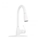 1Handle Deckmount Pulldown Kitchen Faucet/Sprayer