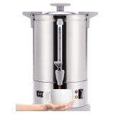 Commercial Grade SS Percolate Coffee Maker8 L,Grey