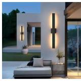 21.94in Outdoor LEDLights Sconce Porches -2Pack