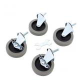 Style Selections 4 -Pack 4-in Rubber Swivel Caster