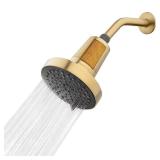 4 -Spray 6-in Round Filtered Shower Head 1.8 GPM