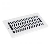 10x4White Madison Design Sidewall/Ceiling Register