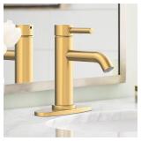 1-Handle Bathroom Sink Faucet/Drain/Deck Plate