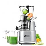 Juicer Machines With 3.26' Wide Feed Chute Silver