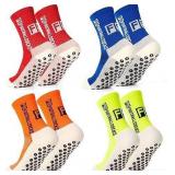 Kids Soccer Grip Athletic Socks, 5 Pack