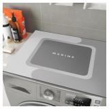 Marine Print Washing Machine Mat Grey 32'x20'