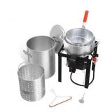 30qt Boil /10qt Fry Pot/1Burner Propane Electronic