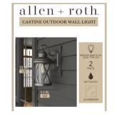 2 -Pack 1 -Light 10-in Outdoor Wall Light