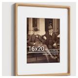 16x20 Picture Frames Natural Oak