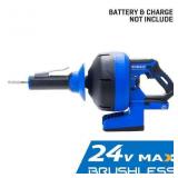 24 -Volt Galvanized wire Cordless Machine Augers