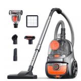 Aspiron, Canister Vacuum Cleaner, 1200W Bagless