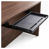 Under Desk Keyboard Tray with Pen Organizer