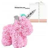 Rose Flower Unicorn
