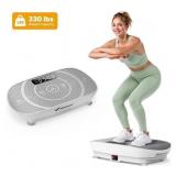 Compact Vibration Plate Exercise Machine / Remote