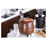 Commercial Soup Warmer Kettle10.5 Quarts ,Brown