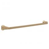 18in or 24in Adjustable  Single Towel Bar