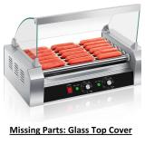 18 Hot Dogs 7 Rollers Grill Cooker Machine