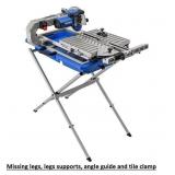 Kobalt Folding Head -Sliding Table Tile Saw/Stand