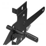 National Hardware 5-in Black Gate latch