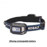 Kobalt 2000-Lumen 8 Mode LED Rechargeable Headlamp