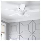 52-in Ceiling Fan/Light/Pull Chain Included 5Blade