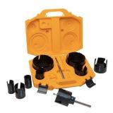 Spyder Adjustable Hole saw kit Set14-Pcs/Hard Case