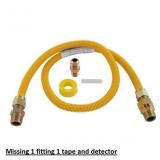 48in Corrugated ss Gas appliance installation kit
