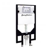 Swiss Madison Gray 0.8-GPF Dual -Flush Toilet Tank
