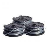 3 -Pack 0.065-in x 20-ft Spooled Trimmer Line