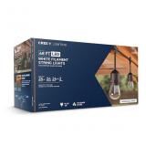 48-ft String Light /White -Light LED Edison Bulbs