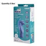 Nitrile Disposable cleaning gloves 25Pairs, 3Box