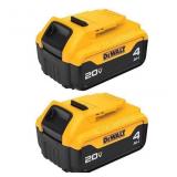 DEWALT 20 -Volt 2 -Pack Battery
