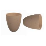 Gray Ceramic Indoor/Outdoor Planter-2Set