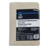 1 mil Polyethylene-backed canvas 5-oz Drop Cloth