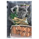 Box with Mixed Garden Items
