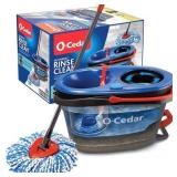 O-Cedar RinseClean Spin Mop With Bucket