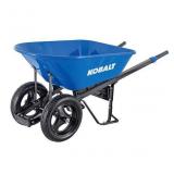 Kobalt 7-cu ft 2 Wheel Steel Push Wheelbarrow Tire