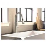 SS Single Handle Deck-mount Kitchen Faucet/Sprayer