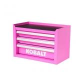 Kobalt Portable Pink Steel Tool Box