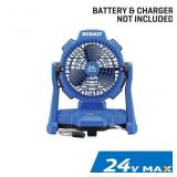 Kobalt Misting Jobsite Fan-Without Battery/Charger