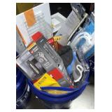 Lowe's bucket-5 Gallon with mix home repair items