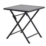 Outdoor Bistro Table 25.98-in W x 28.15-in L